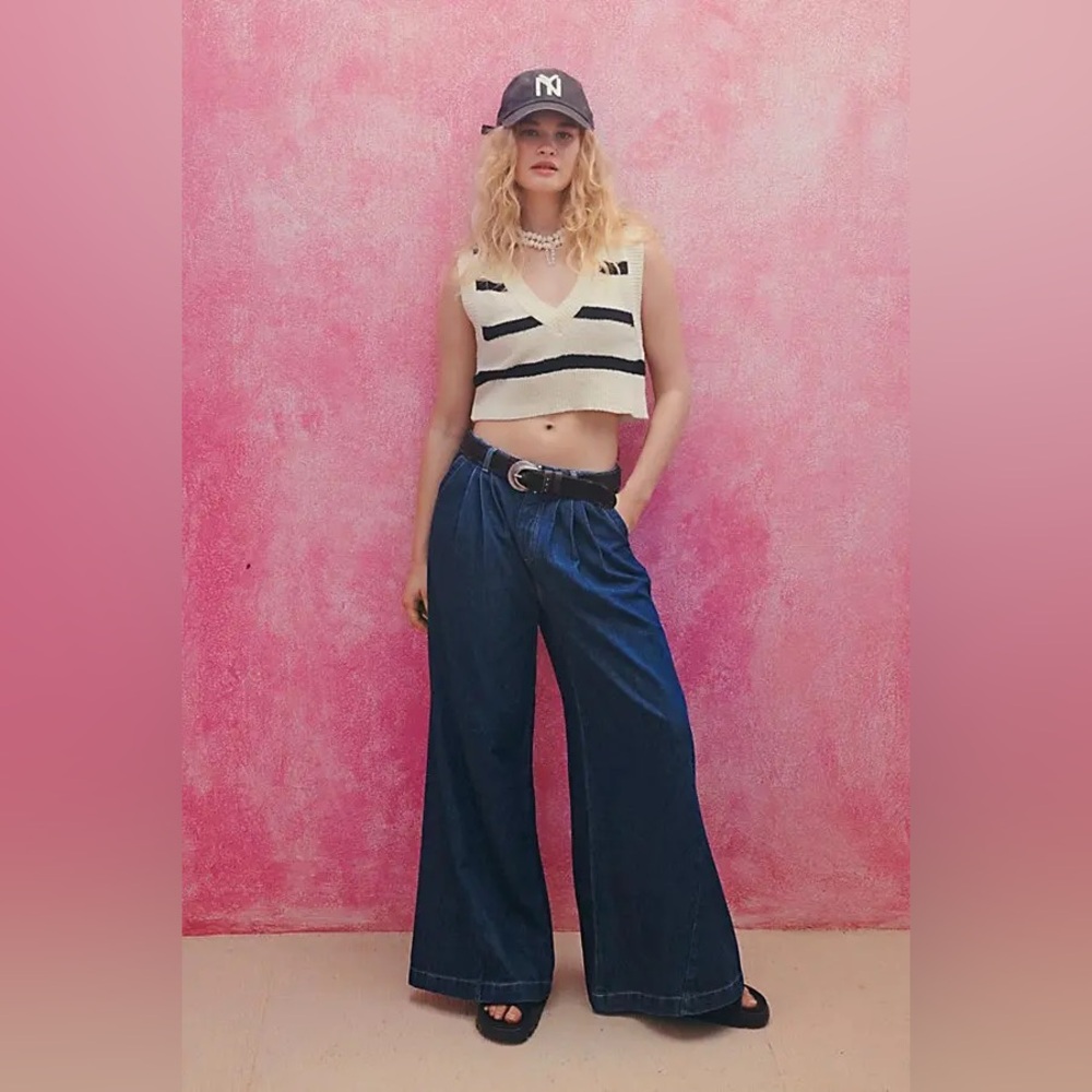we the free EQUINOX denim trouser . NWT
